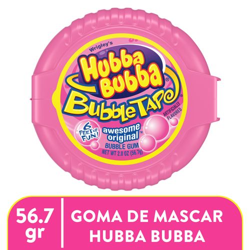 Chicle Hubba Bubba bubble tape sabor fresa - 56.7 g