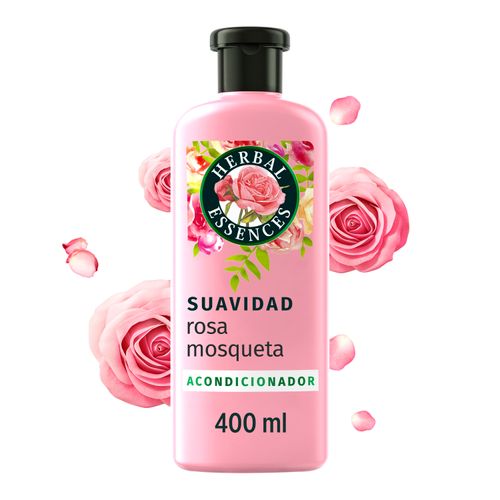 Acondicionador Herbal Essences Suavidad Rosa Mosqueta 400 ml