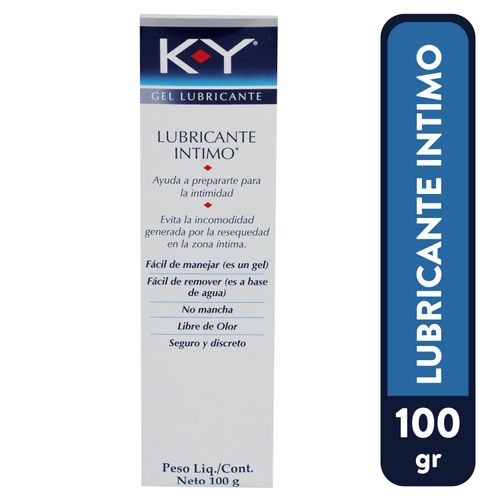 Gel Lubricante Intimo KY Evita La Resequedad En La Zona Intima - 100g