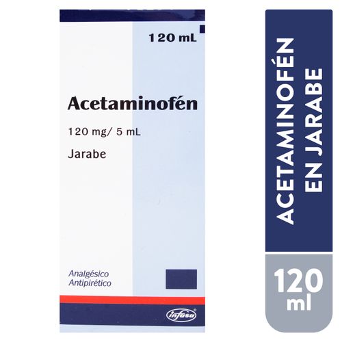 Infasa Acetaminofen Jarabe Frasco 120ml