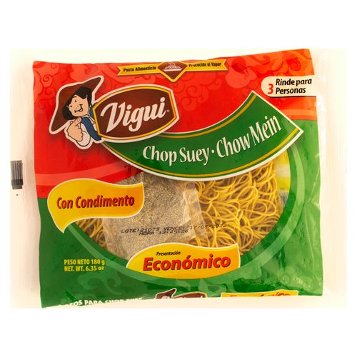 Pasta Vigui Tallarín Chao Mein - 180 g