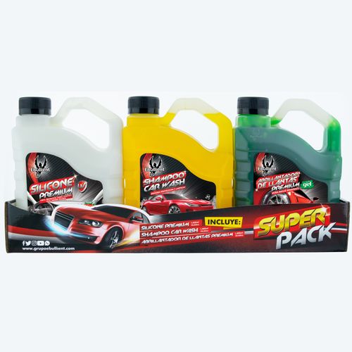Shampoo Silicone, Shampoo Y Abrillantador Super Pack