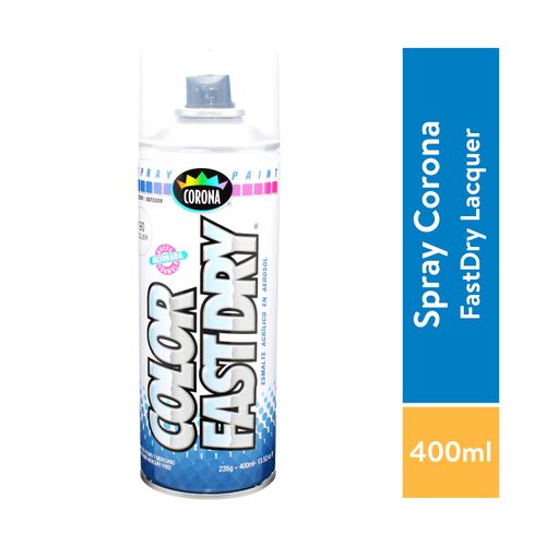 Pintura En Spray Corona Fast Dry Lacquer - 400ml