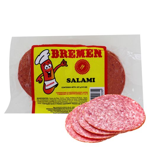 Salami Bremen Listo Para Consumir - 227 g