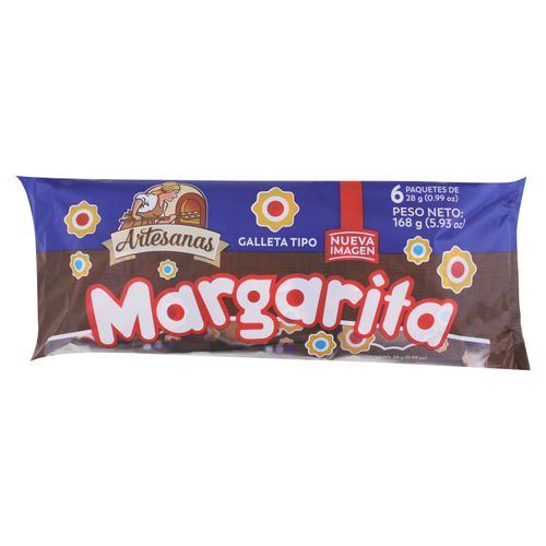 Galleta Artesana Margarita De 168gr