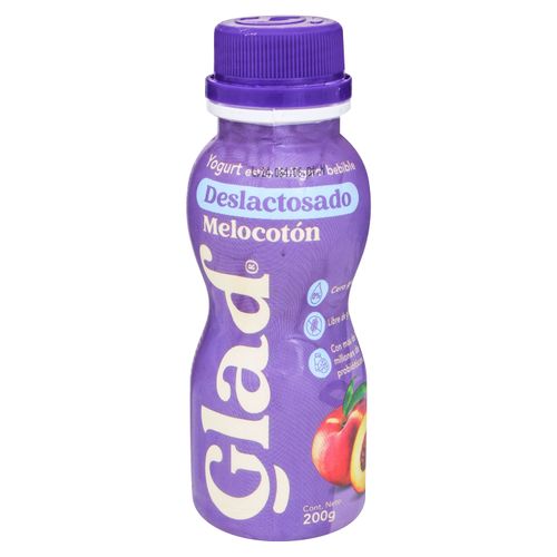 Yodrink Glad Deslactosado Melocotón - 200 ml