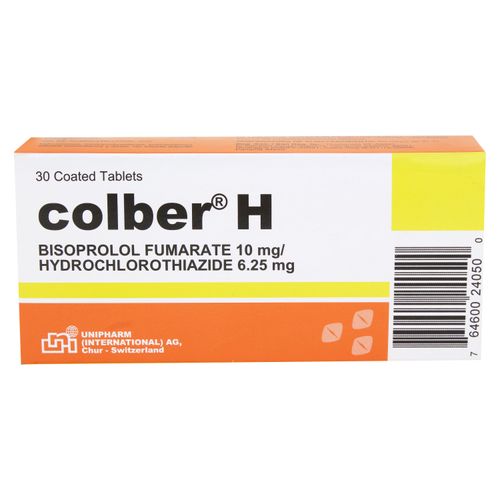 Colber H 10/6.25 Mg X 30 Tabletas