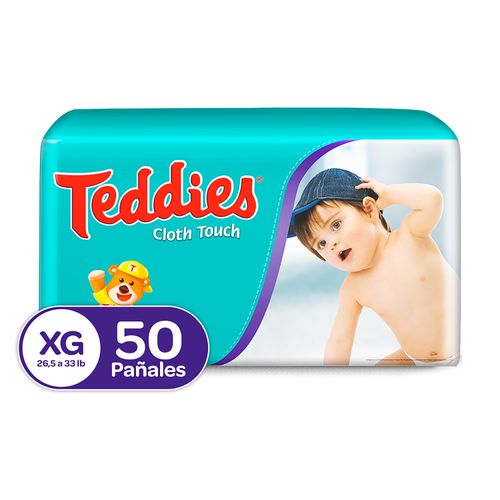 Pañales Teddies Etapa 4/XG - 50 Unidades