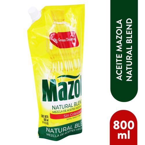 Aceite Mazola Natural Blend - 800ml