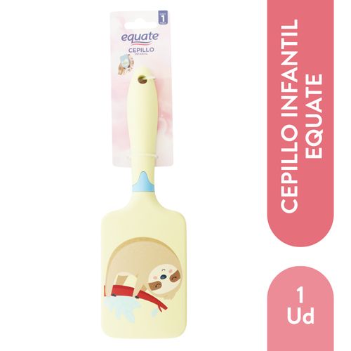 Cepillo Para Cabello Infantil Marca Equate Color Surtido - 1Uds