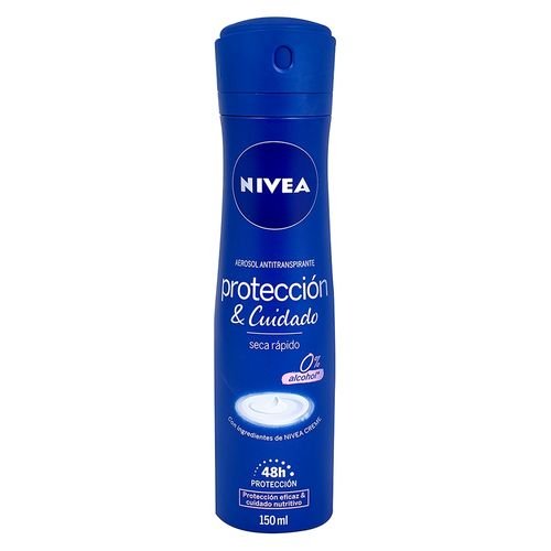 Desodorante Nivea Femenino, Protección y Cuidado Spray - 150 ml