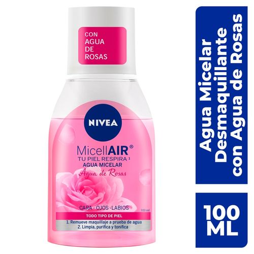 Agua Micelar Nivea Agua De Rosas, Todo Tipo De Piel - 100ml