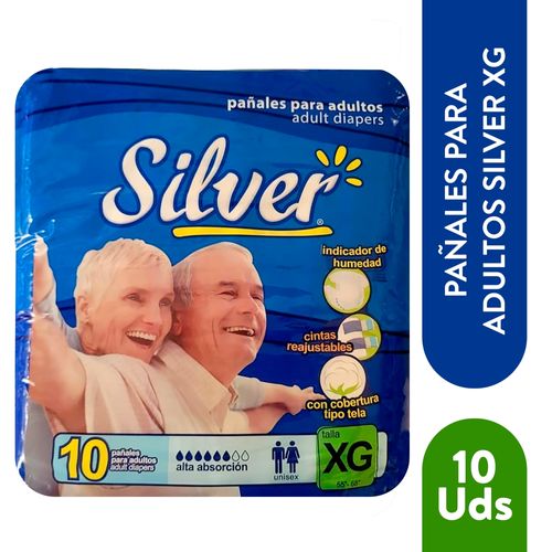 Panal De Adulto Silver Talla Xg