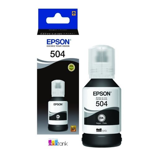 Botella Tinta Epson Negra T504120