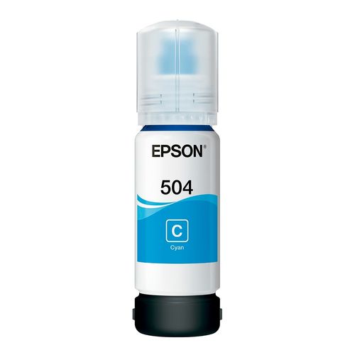 Botella Tinta Epson Cyan T504220