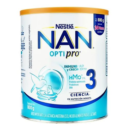 Fórmula Nestrl nan etapa 3 opti pro - 800 g