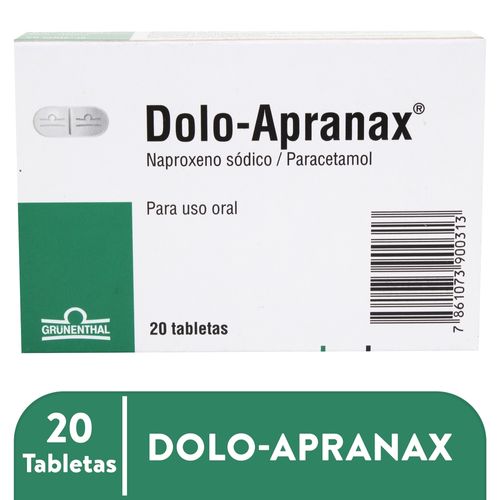 Doloapranax 20 Tabletas