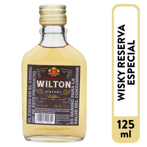 Whisky Wilton Premium Choice Tipo 125 Ml