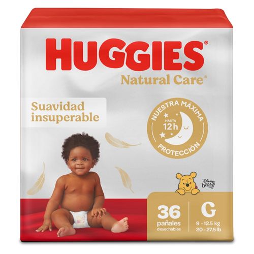 Pañales Huggies Natural Care Etapa 3/G 38U