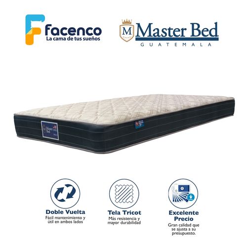 Colchón Masterbed Individual, Confort Suave