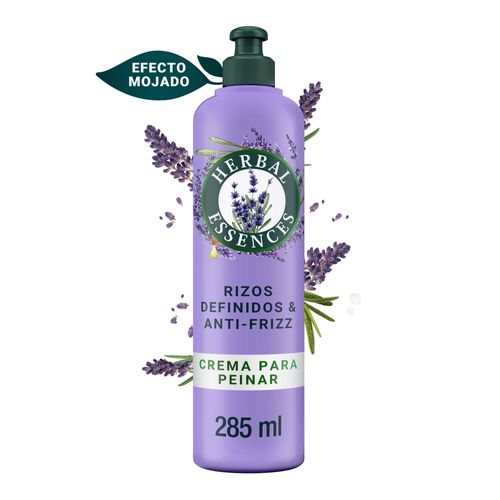 Crema Para Peinar Herbal Essences Rizos Definidos & Anti Frizz  285ml