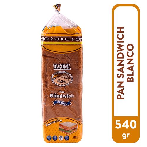 Pan Tahona Sandwich Big 540Gr