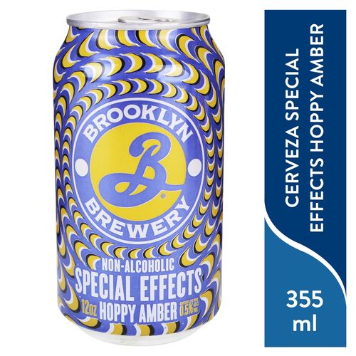 Cerveza Brooklyn Special Effects sin alcohol - 355 ml