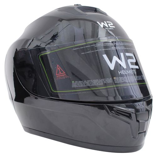 Casco Edge Pilot Solido Negro Brill Xl