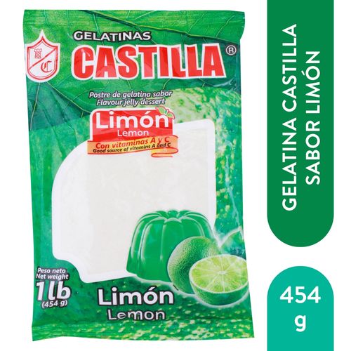 Gelatina Castilla Limon 454Gr