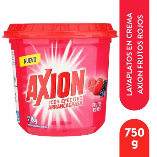 Lavaplatos Axion Frutos Rojos 750grs