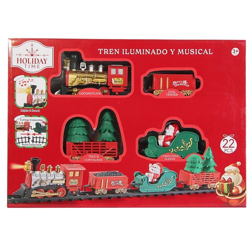 Tren Iluminado Y Musical