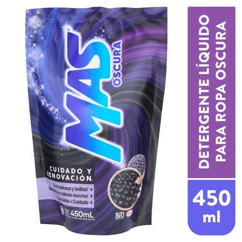 Detergente Líquido MAS Oscura - 450mL