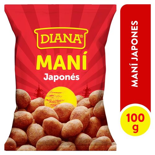 Maní Diana Japonés Horneados Con Sal - 80g