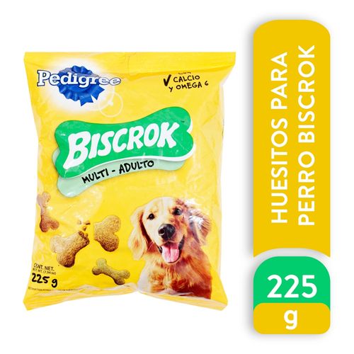 Snack para perro Pedigree biscrok multi adulto - 225 g