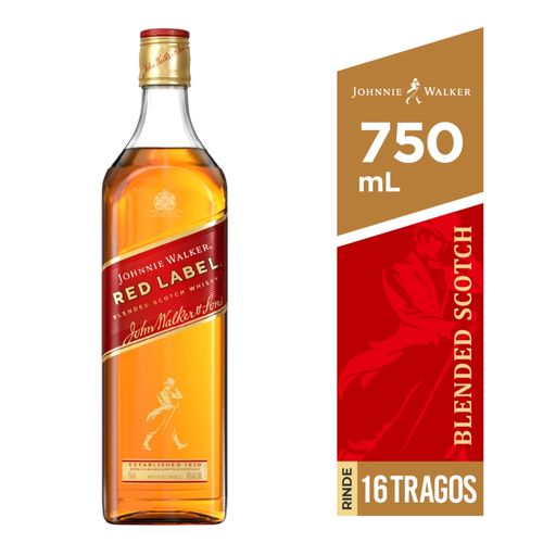 Whisky Jhonnie Walker Red Label - 750ml