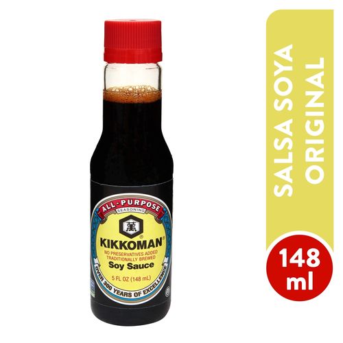 Salsa De Soya Kikkoman Original - 148ml