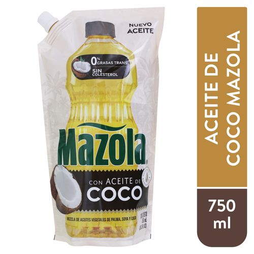 Aceite Mazola Con Coco 750 Ml