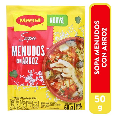 Sopa Maggi de menudos - 50 g