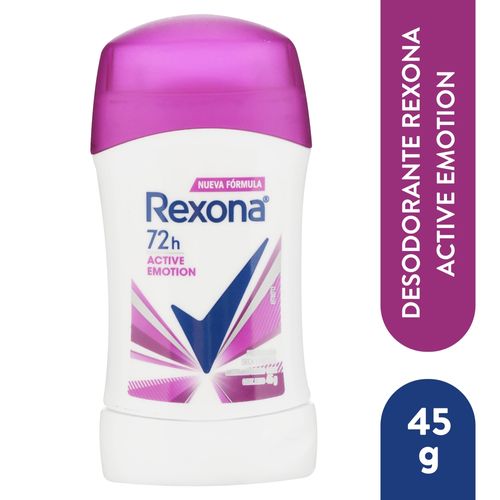 Desodorante Rexona Dama Active Em en Barra - 45 g