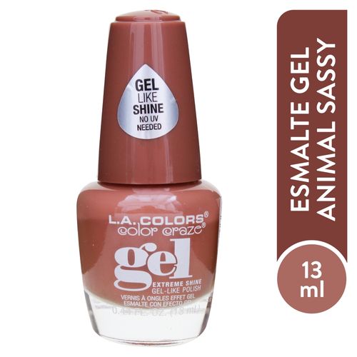 Esmalte La Girls En Gel Animal Print