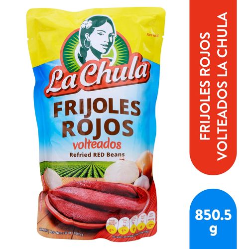 La Chula Frijol Volteado Rojo 850gr