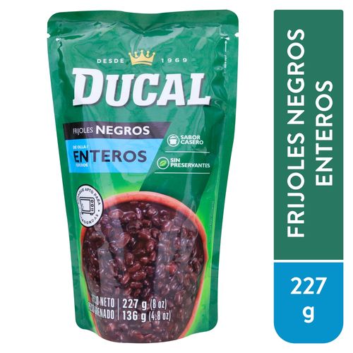 Frijol Ducal Entero Negro  227 Gr