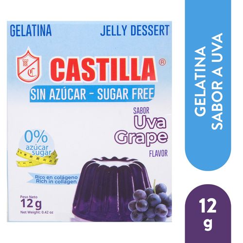 Gelatina Castilla Uva -12 g