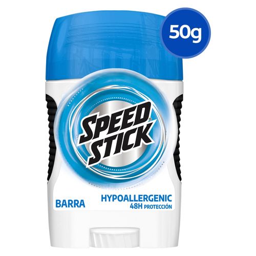 Desodorante Antitranspirante Speed Stick Hipoalergénico Barra 50 g