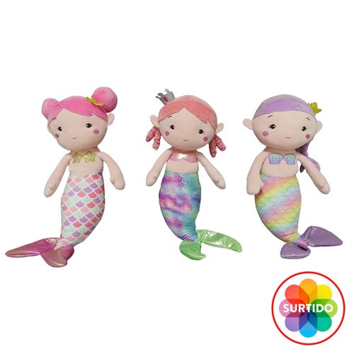 Peluche Spark Create Imagine Sirena Surtido -55 cm