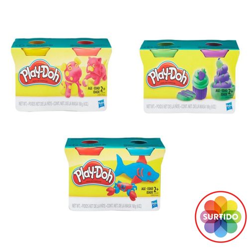 Plastilina Play Doh Mini Pack - 2 uds