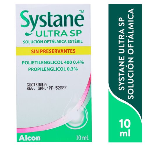 Solucion Oft Alcon Systane Ultra Sp 10Ml