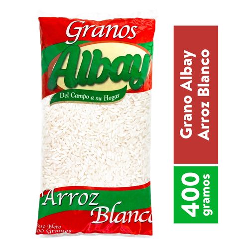 Arroz Albay Blanco Empaque - 400 g