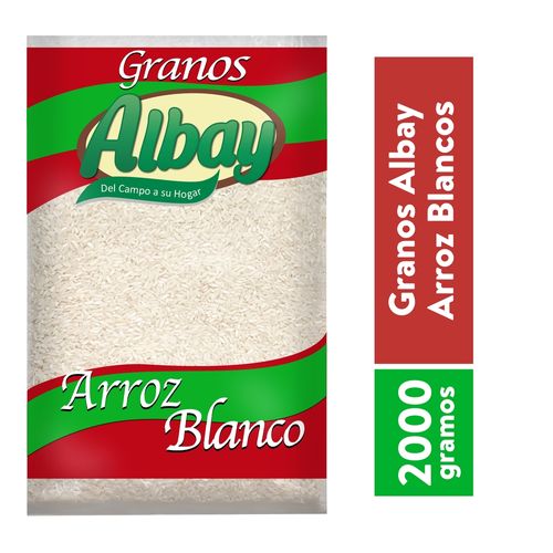 Arroz Albay Blanco Empaque - 2000 g