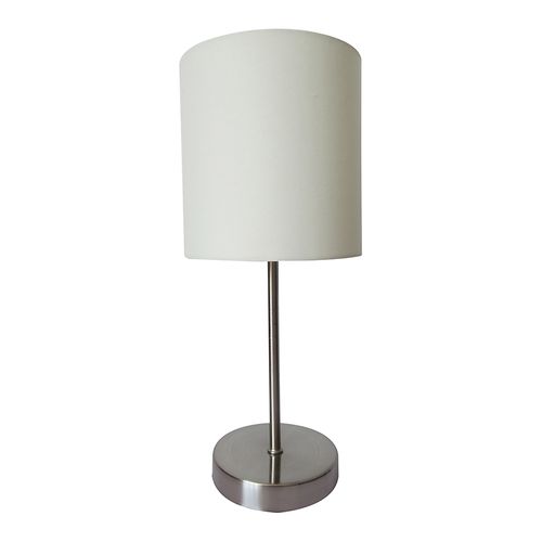 Lampara de mesa Haus,beige. Modelo: